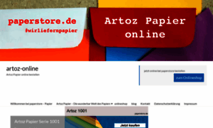 Artoz-onlineshop.de thumbnail