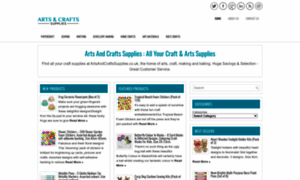 Artsandcraftssupplies.co.uk thumbnail