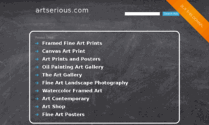 Artserious.com thumbnail