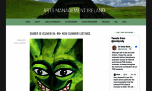 Artsmanagement.ie thumbnail
