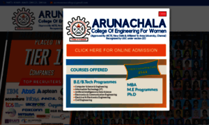 Arunachalacollege.com thumbnail