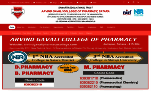 Arvindgavalipharmacycollege.com thumbnail