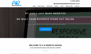 Arwebsitedesign.co.uk thumbnail