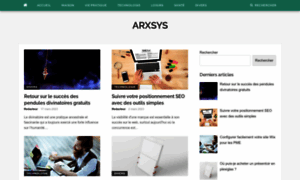 Arxsys.fr thumbnail