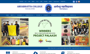 Aryabhattacollege.ac.in thumbnail