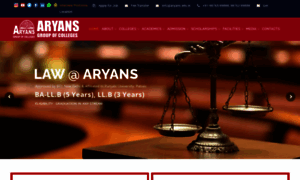 Aryans.edu.in thumbnail