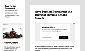 Aryapersianrestaurant.com thumbnail