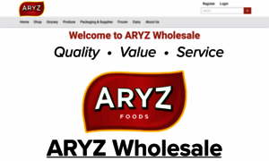 Aryzwholesale.com thumbnail