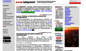 Arznei-telegramm.de thumbnail