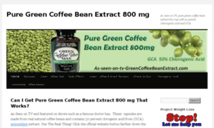 As-seen-on-tv-greencoffeebeanextract.com thumbnail