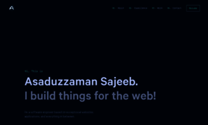 Asaduzzaman-sajeeb.me thumbnail
