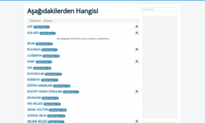 Asagidakilerdenhangisi.com thumbnail