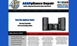 Asapappliancecharlotte.com thumbnail