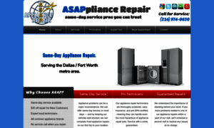 Asapappliancedallas.com thumbnail