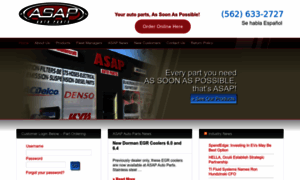 Asapautopart.com thumbnail