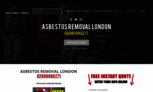 Asbestosremovalsinlondon.co.uk thumbnail