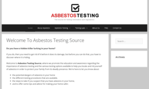 Asbestostestingsource.com thumbnail