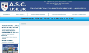 Asc-lisieux.fr thumbnail