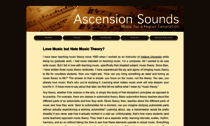 Ascensionsounds.com thumbnail