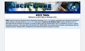Ascii-code.com thumbnail