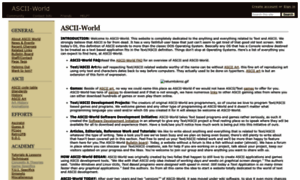 Ascii-world.wikidot.com thumbnail