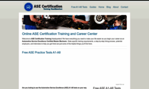 Asecertificationtraining.com thumbnail