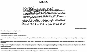 Asemic.net thumbnail