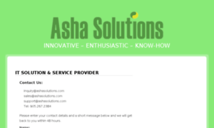 Ashasolutions.com thumbnail