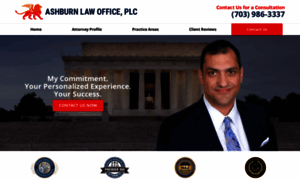 Ashburn-law-office.com thumbnail