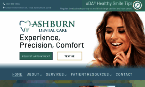 Ashburndentalcare.com thumbnail