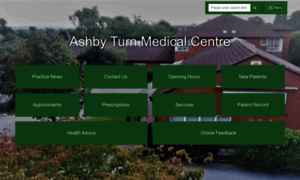 Ashbyturnprimarycarecentre.nhs.uk thumbnail