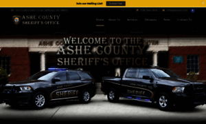 Ashecountysheriff.com thumbnail