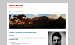 Asherson.wordpress.com thumbnail