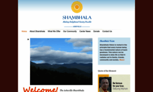 Asheville.shambhala.org thumbnail