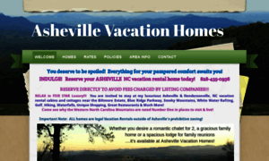 Ashevillevacationhomes.com thumbnail