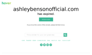 Ashleybensonofficial.com thumbnail