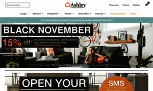 Ashleyfurniture.co.za thumbnail