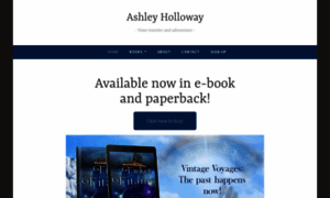 Ashleyhollowayauthor.com thumbnail