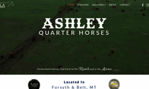 Ashleyquarterhorses.com thumbnail