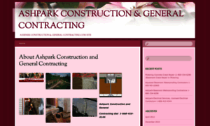 Ashparkconstructiongeneralcontracting.wordpress.com thumbnail