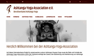 Ashtanga-yoga-association.com thumbnail