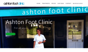 Ashtonfootclinic.co.uk thumbnail