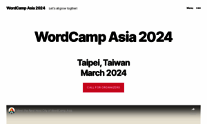 Asia.wordcamp.org thumbnail