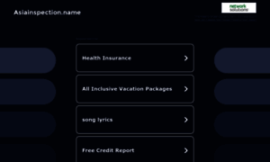 Asiainspection.name thumbnail