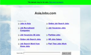 Asiajobs.com thumbnail