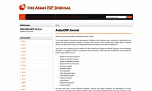 Asian-esp-journal.com thumbnail