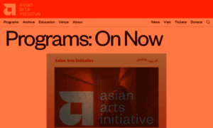 Asianartsinitiative.org thumbnail