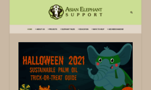 Asianelephantsupport.org thumbnail