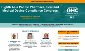 Asianpharmacongress.com thumbnail