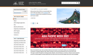 Asiapacificweek.anu.edu.au thumbnail